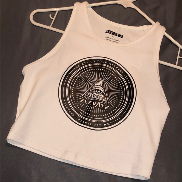 Obey Tops - Elevate All Seeing Eye Crop Top